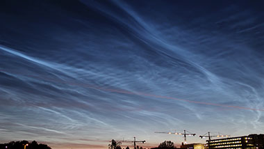 Noctilucent clouds over Stockholm #1