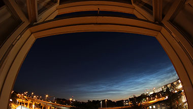 Noctilucent clouds over Stockholm #3