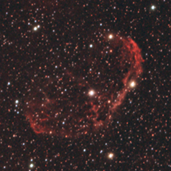 NGC 6888 - The crescent nebula