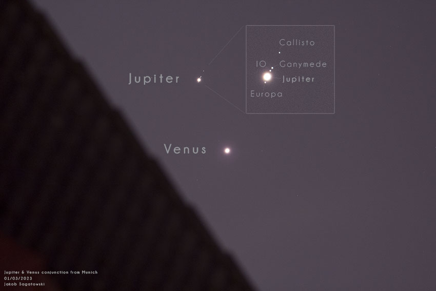 Jupiter & Venus conjunction