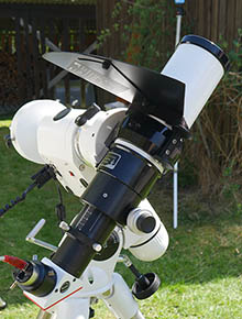 Lunt 60THa with Skywatcher NEQ6 Pro mount