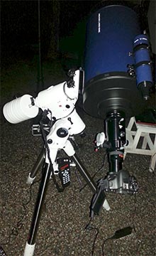 Meade 10 LX-50 with Skywatcher NEQ6 Pro mount